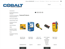 Tablet Screenshot of cobaltsupply.com